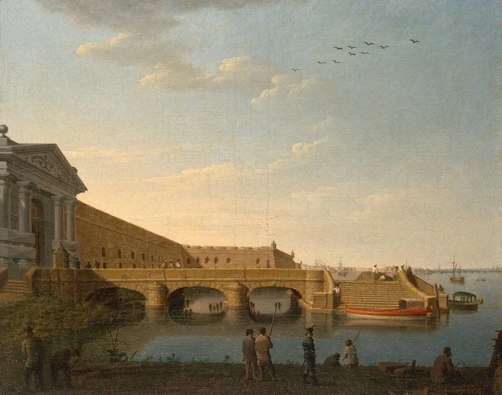 The Neva Gate at the Peter and Paul Fortress
