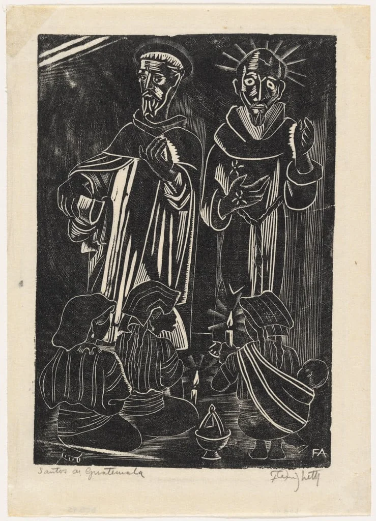 Untitled, by Francisco Amighetti Ruiz, ink, 1934