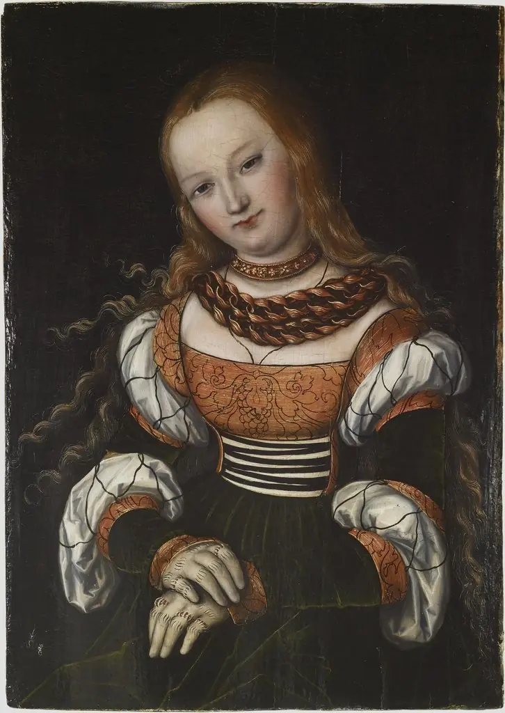 Portrait of a young woman