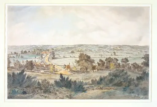 The Valley of the Stour, with Stratford St Mary in the distance