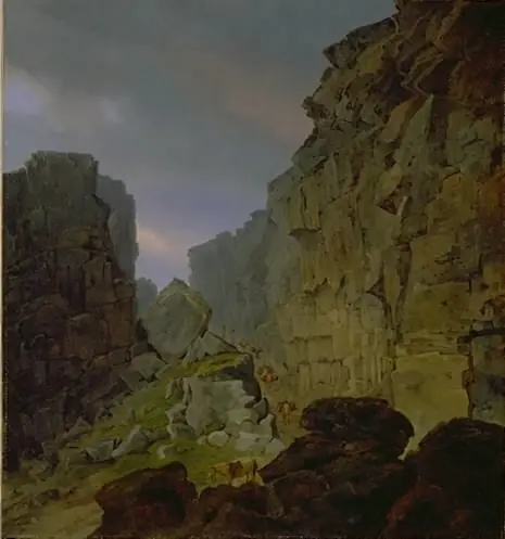 The Southern Entrance to Almannagiaa near Thingvalla in Iceland
