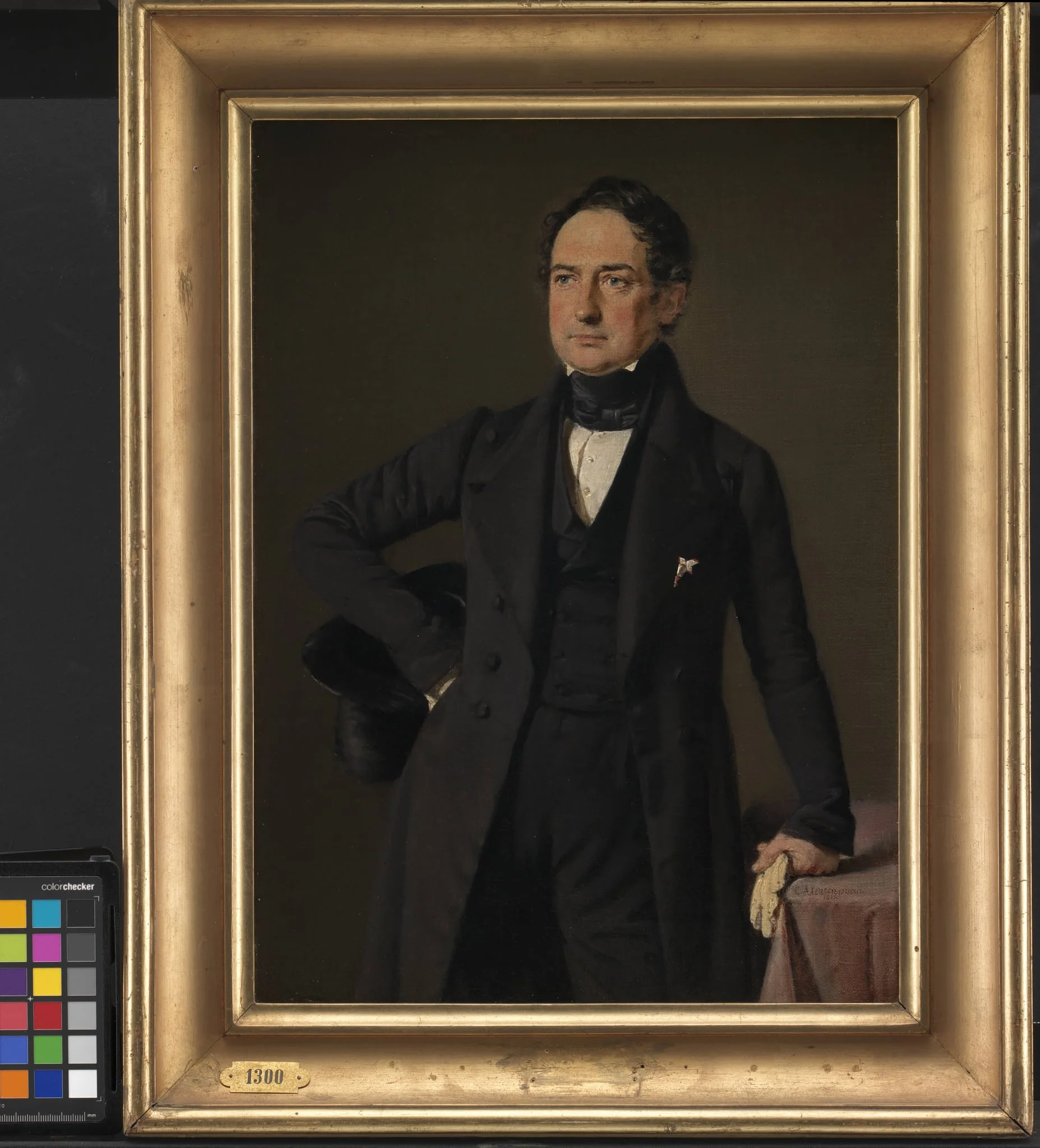 Ole Jørgen Rawert, Director of Industrial Affairs, by Unknown, 1839