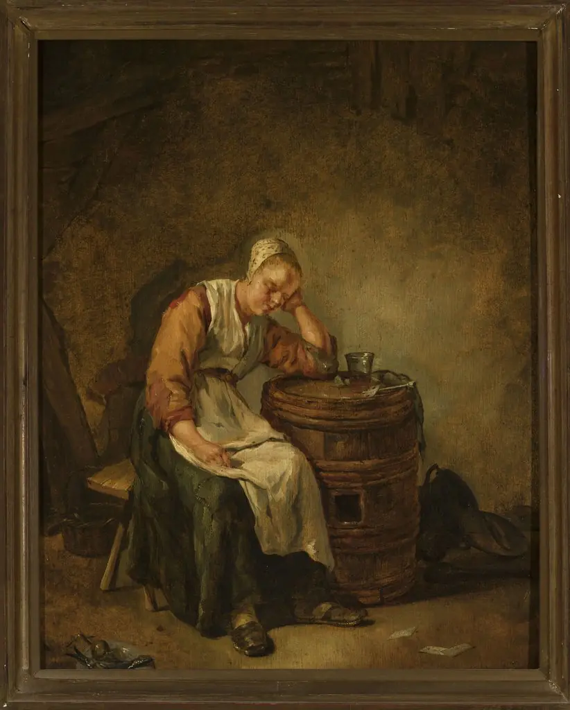 Sleeping woman