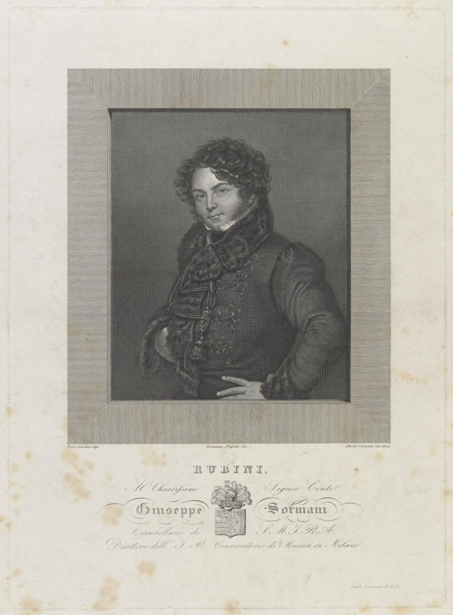 H Beard Print Collection, by Pietro Luchini, 1883