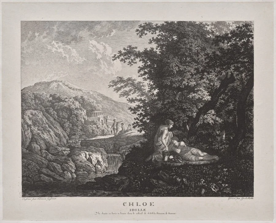 Chloe, by Carl Wilhelm I Kolbe, 1805