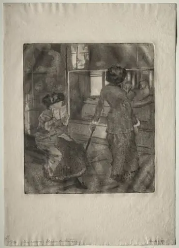 Mary Cassatt at the Louvre: The Etruscan Gallery