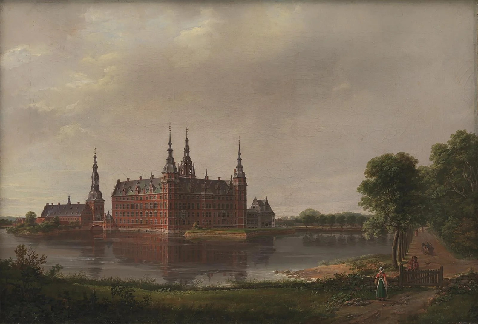 Frederiksborg Castle, by Unknown, 1817