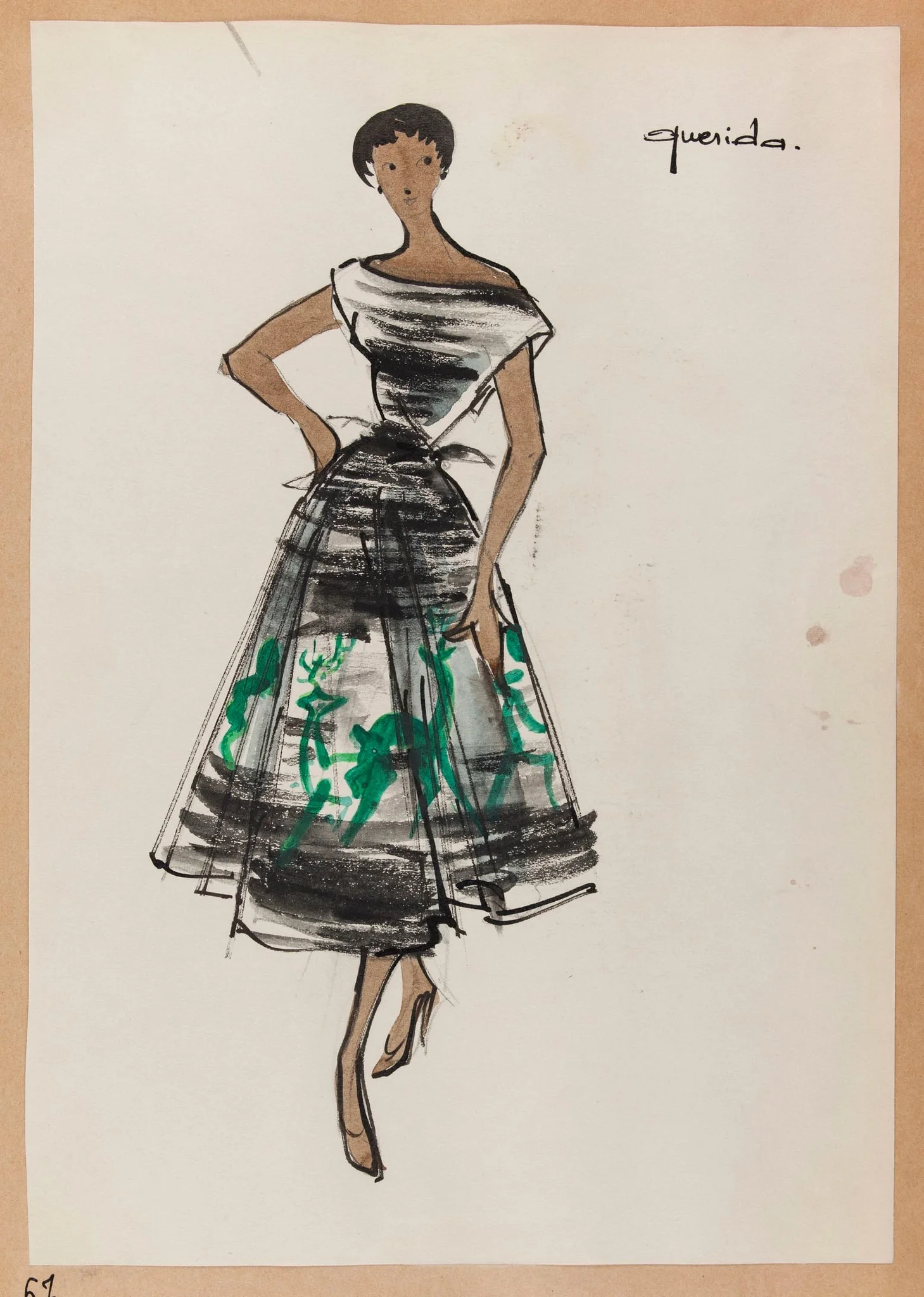 querida, by Marie-Louise Carven, 1951