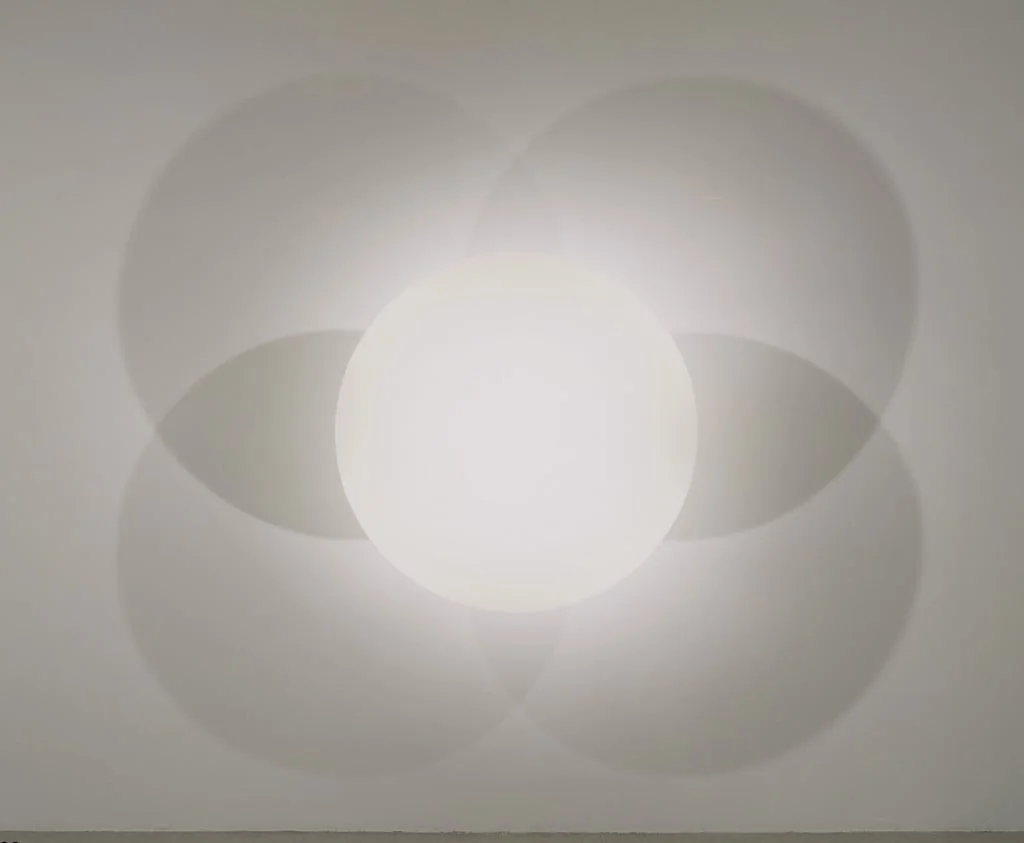 Untitled, by Robert Irwin, acrylic, 1968