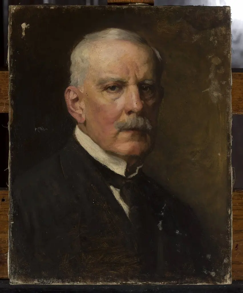 Portrait of an old man
