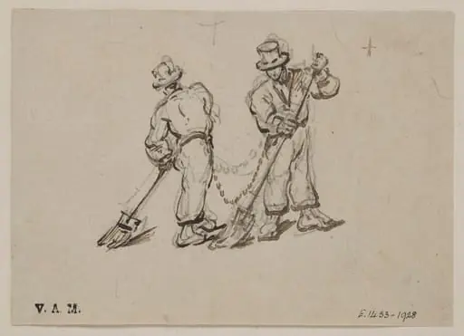 Two sweepers