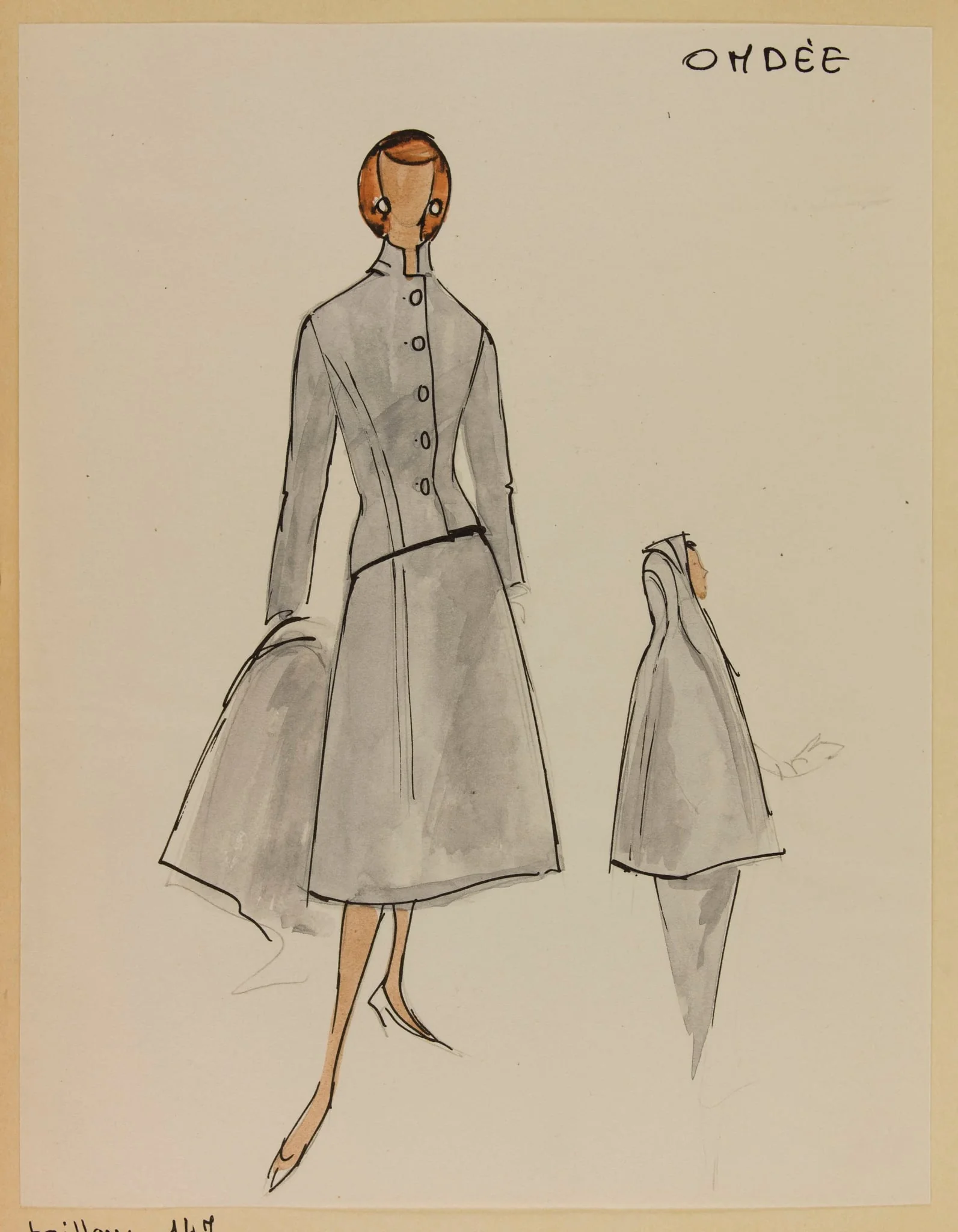 Ondée, by Carven, 1955