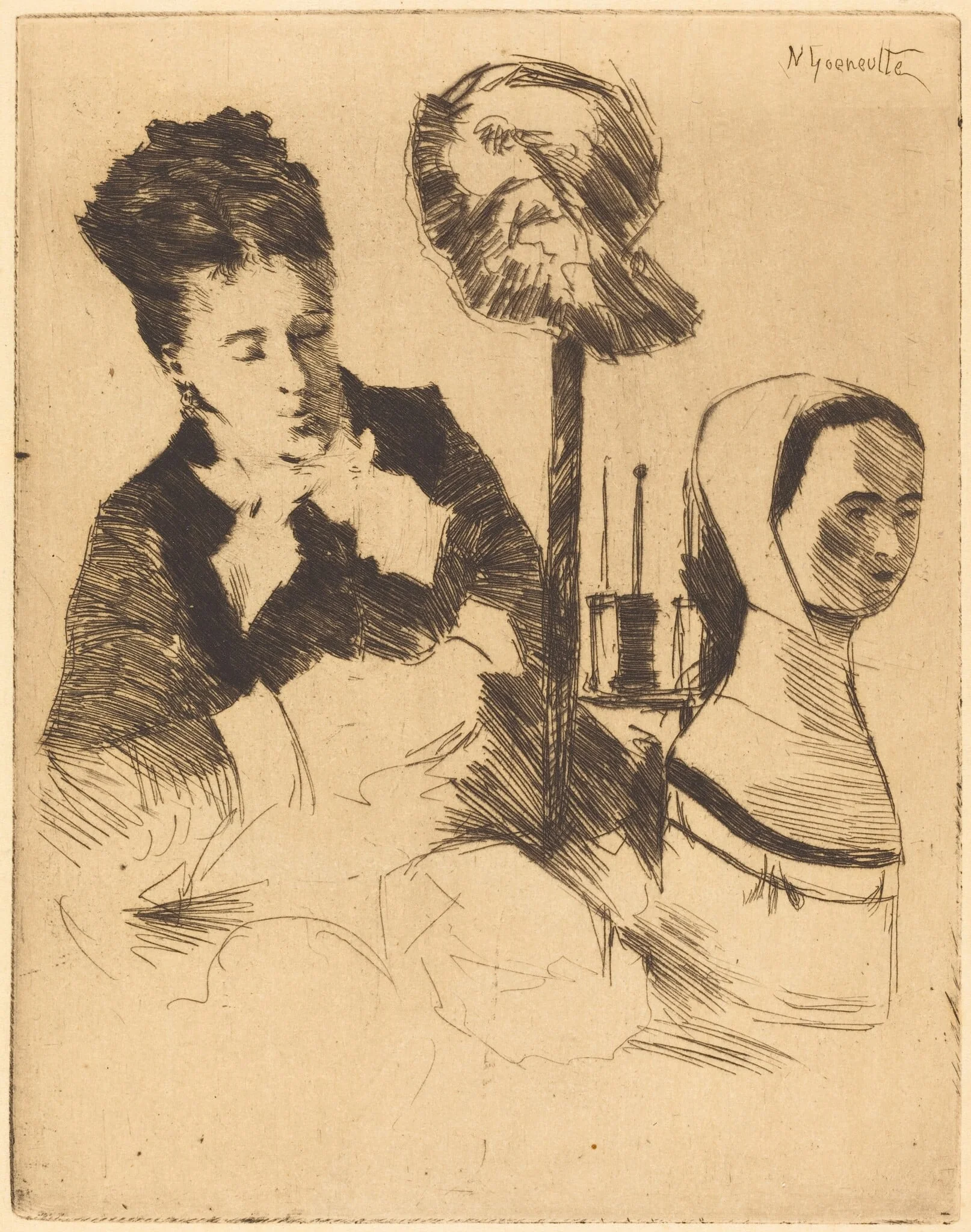 The Milliner (La modiste)