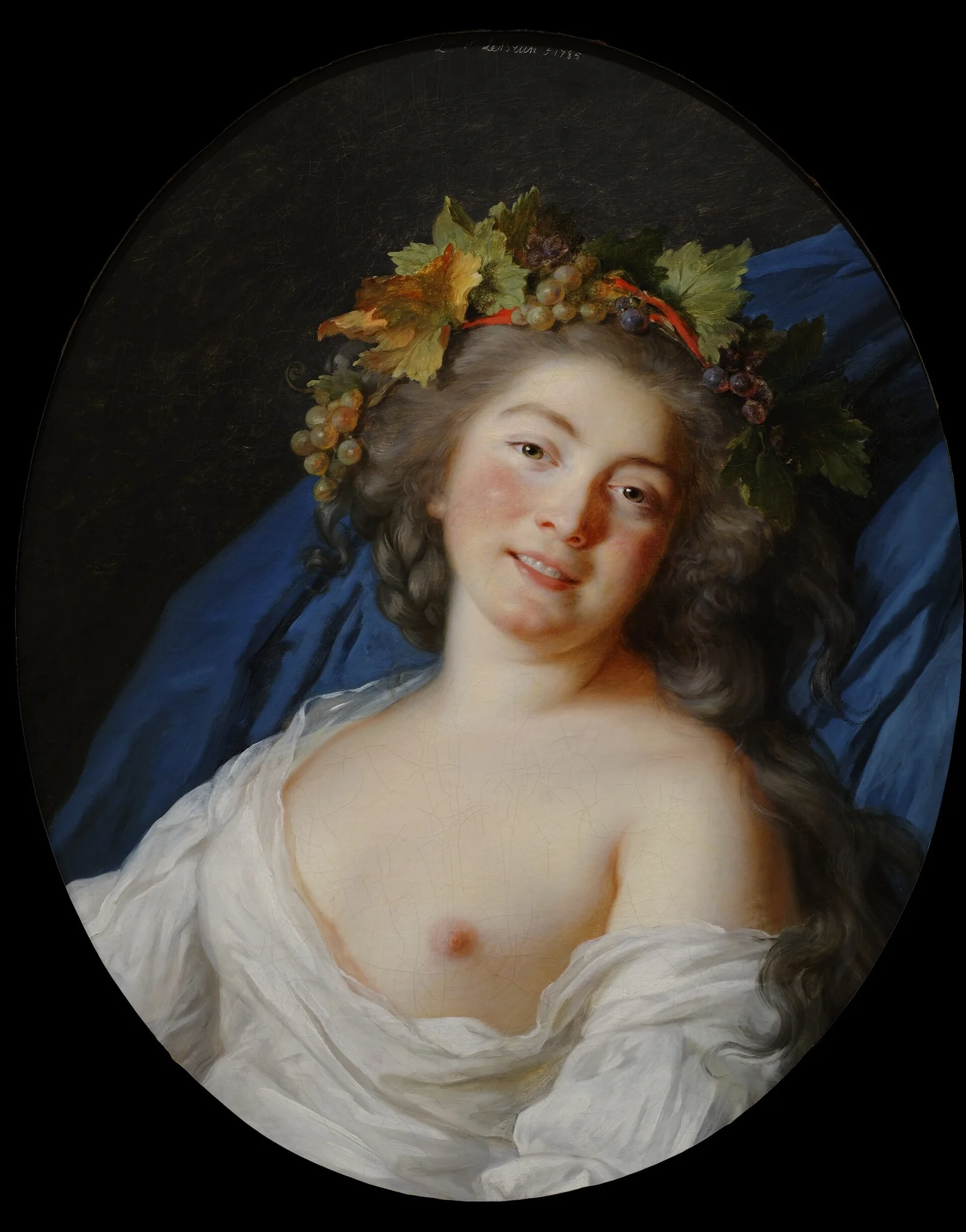 Sophie de Tott as Bacchante