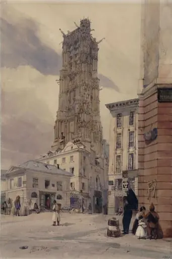 The Tower of St Jacques, Paris