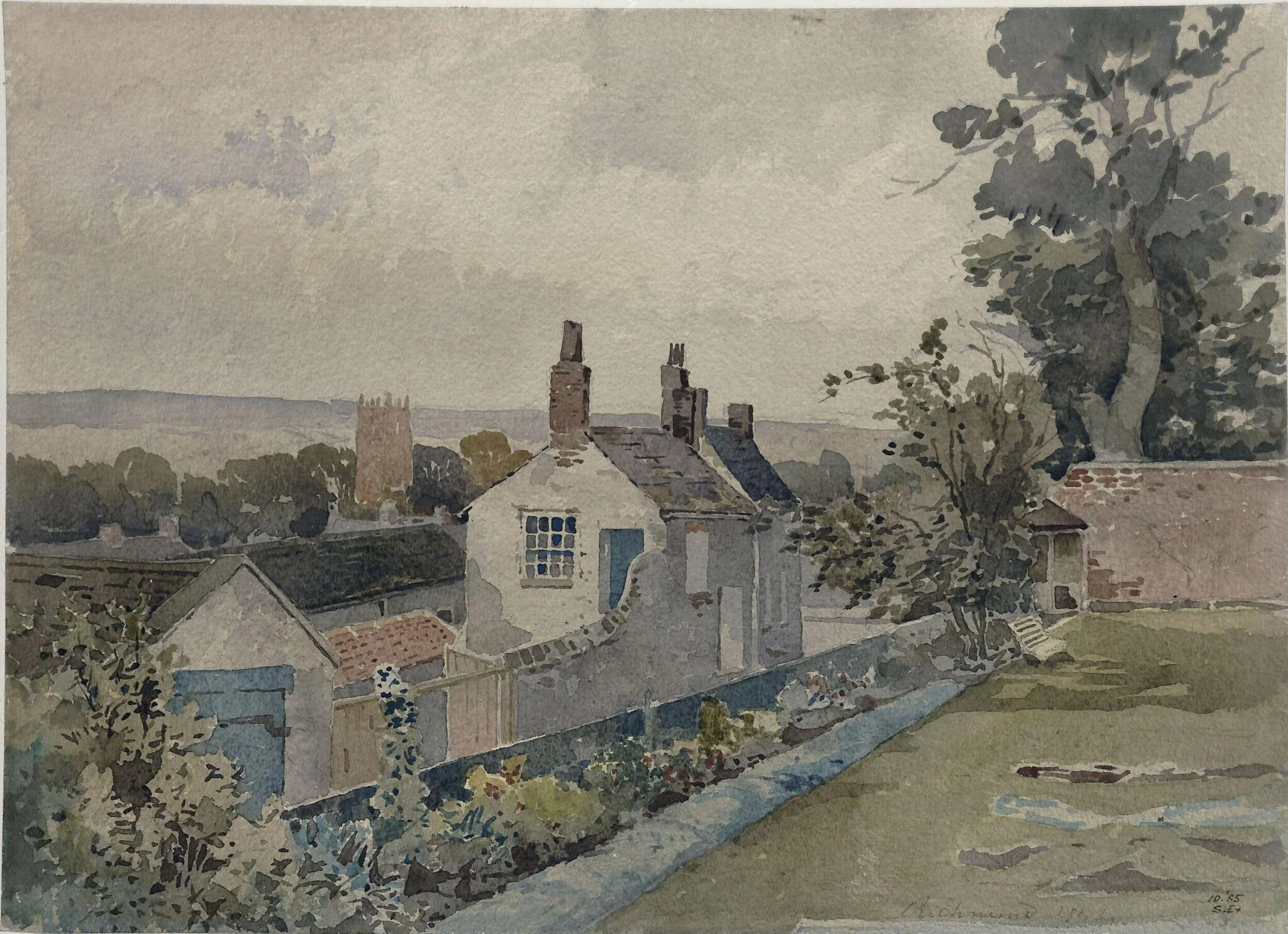At Richmond, Yorkshire