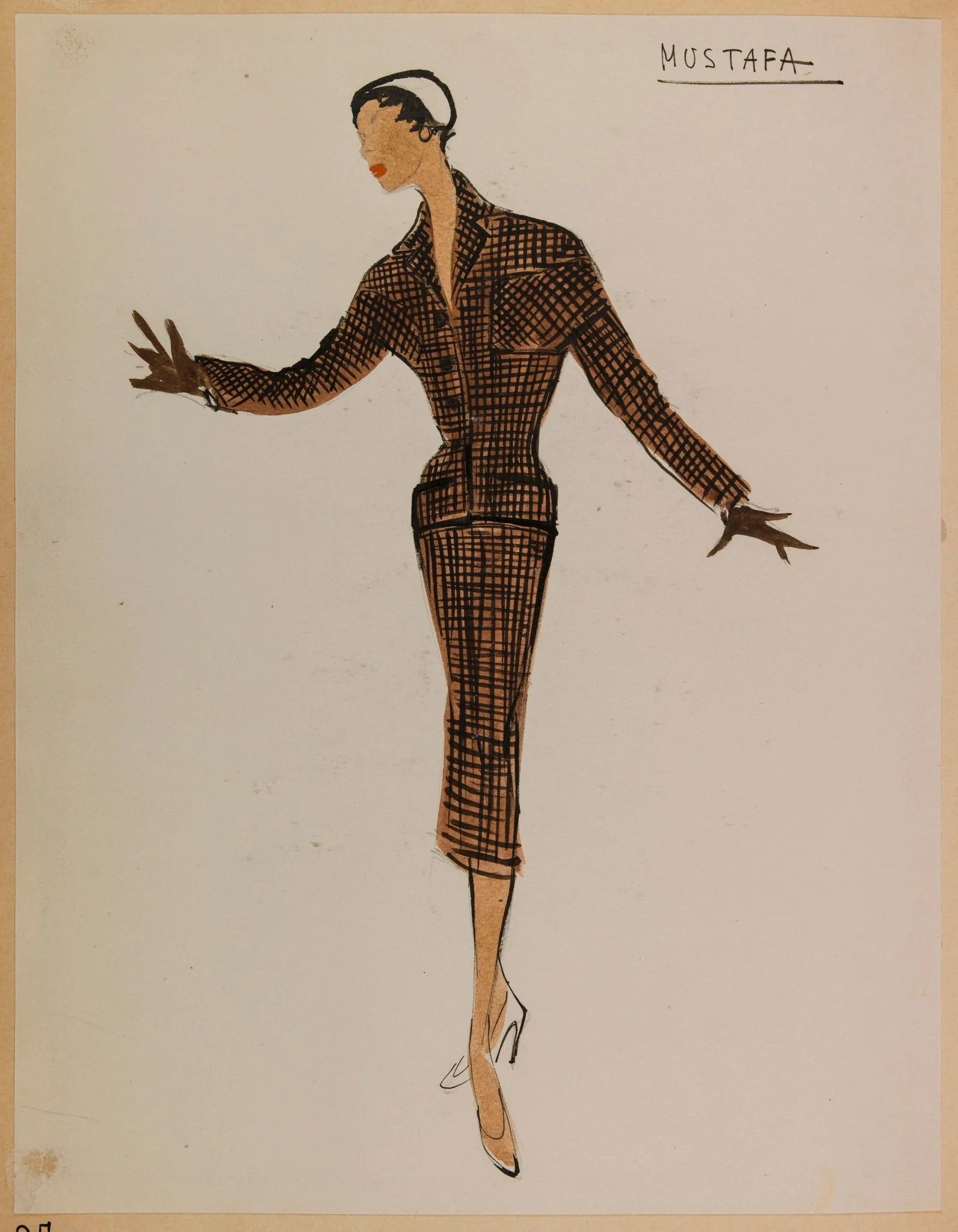 Mustafa, by Marie-Louise Carven, 1953