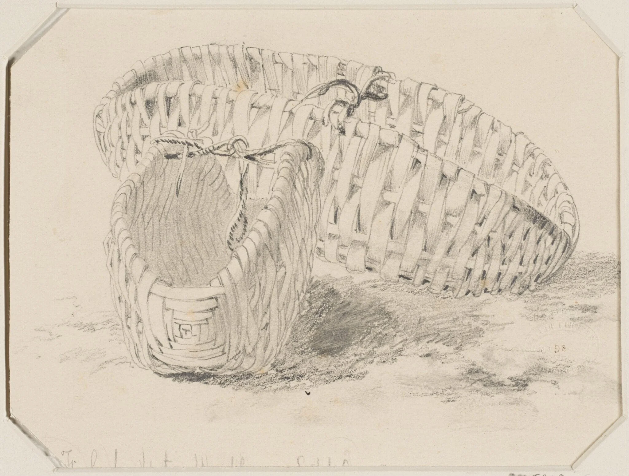 Fish Baskets, by Edward William Cooke, 1833