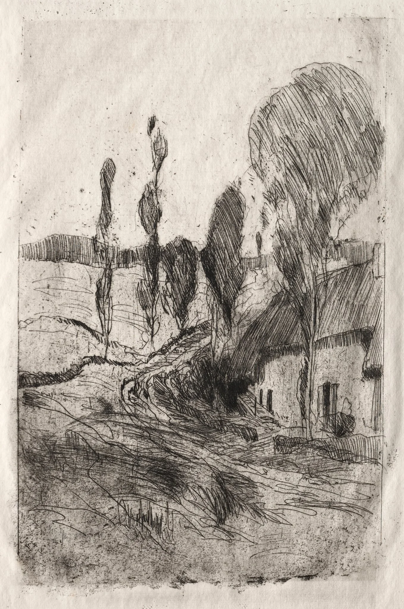 French Landscape, by John Henry Twachtman, 1886