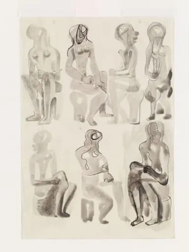 Ideas for Sculpture: Seated Figures