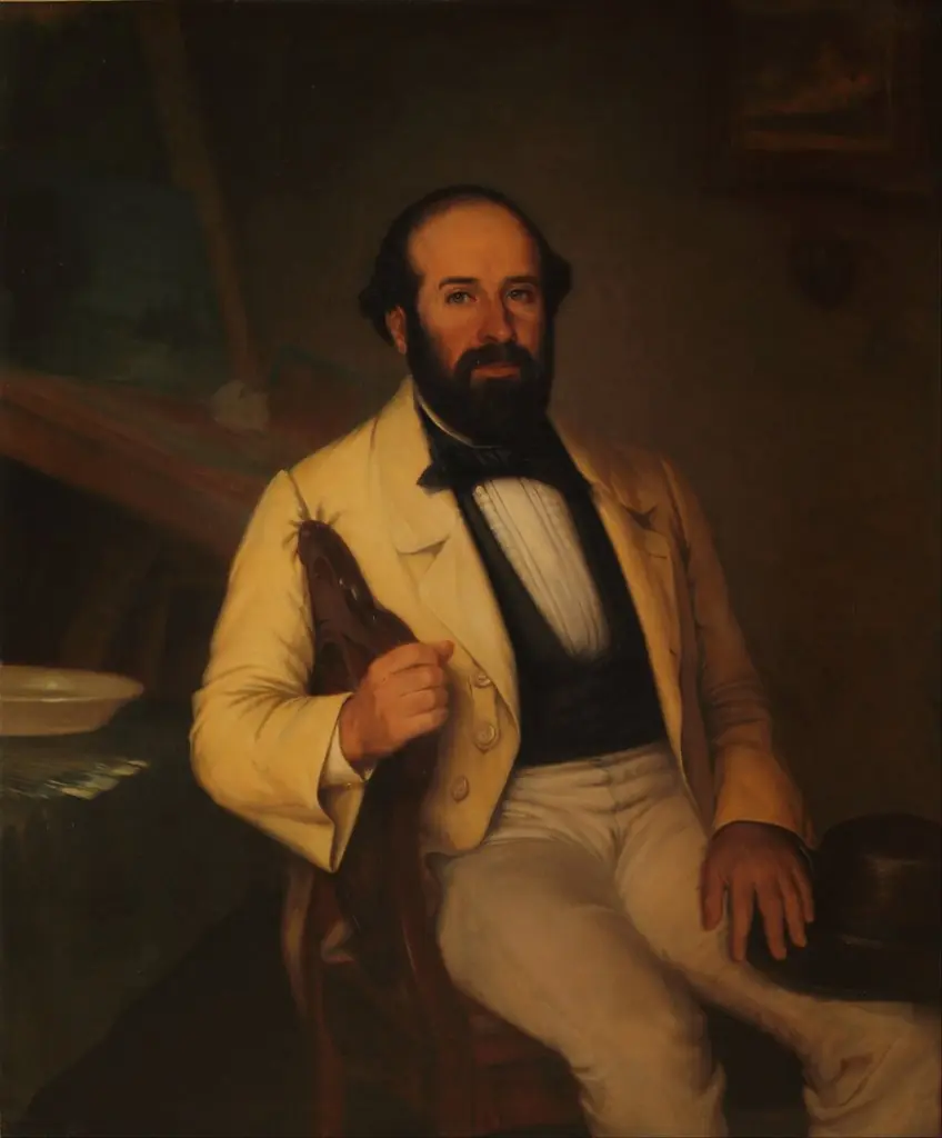 Retrato de Santiago Calzadilla