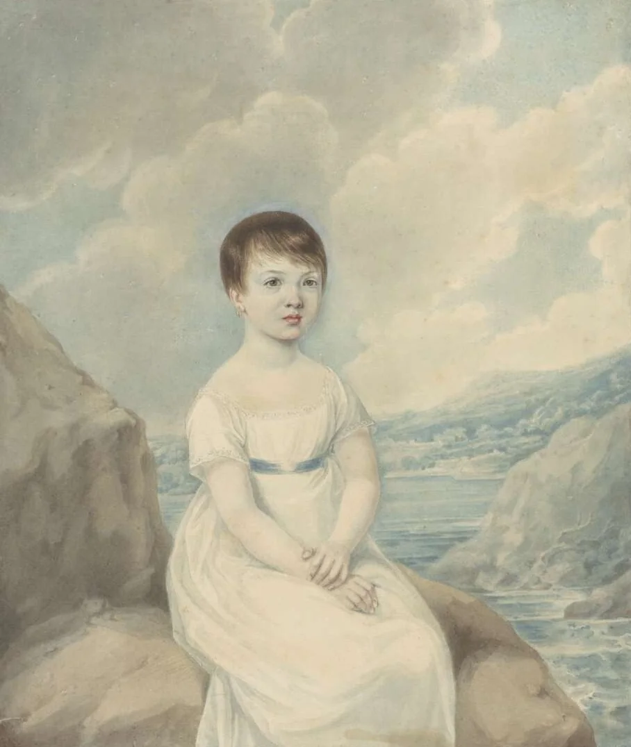 Portrait of Elizabeth Isabella Broughton, about seven years old, 1814