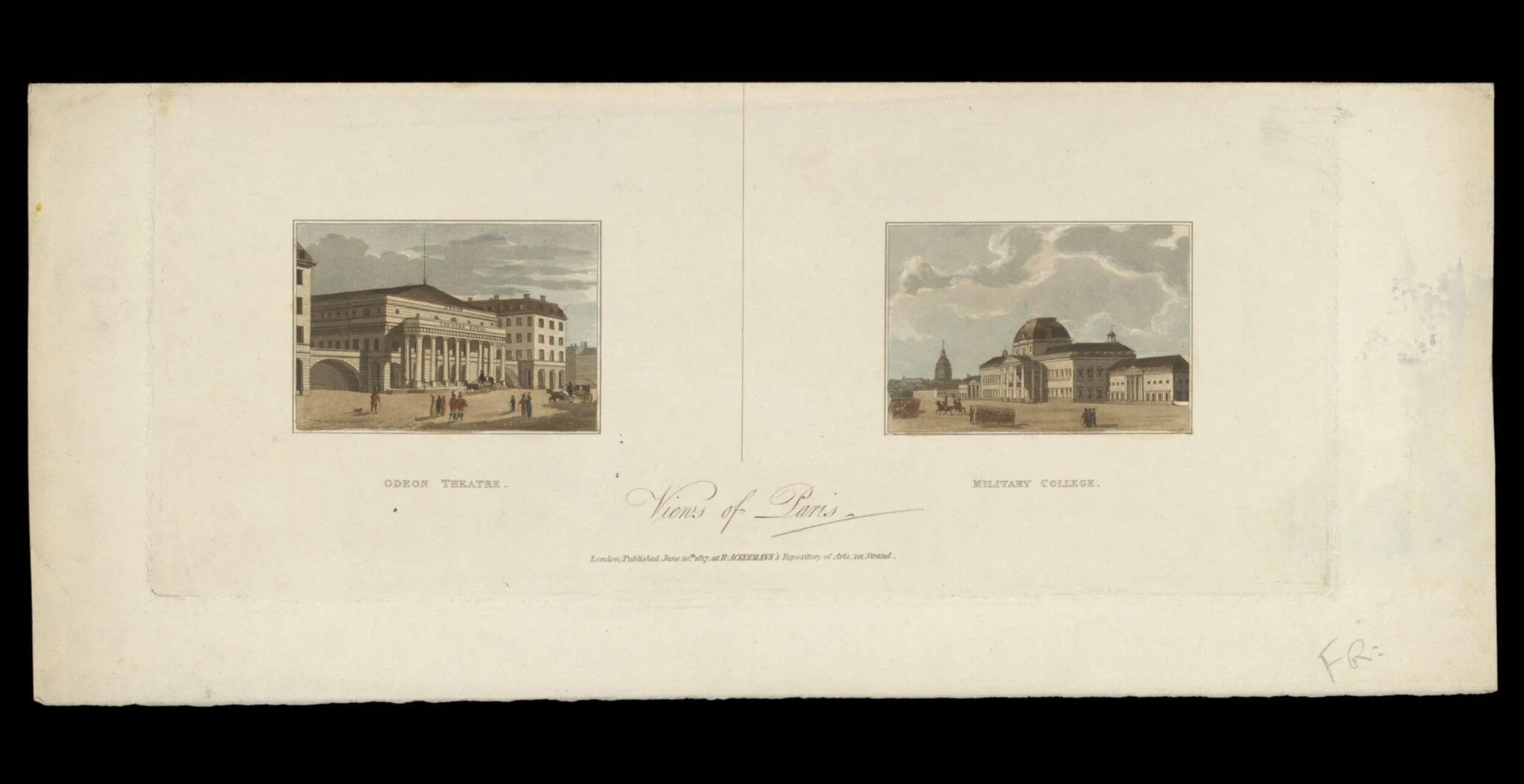 H Beard Print Collection, by Ackermann & Co., 1817