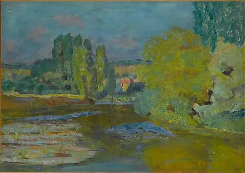 House on the Seine near Vernon