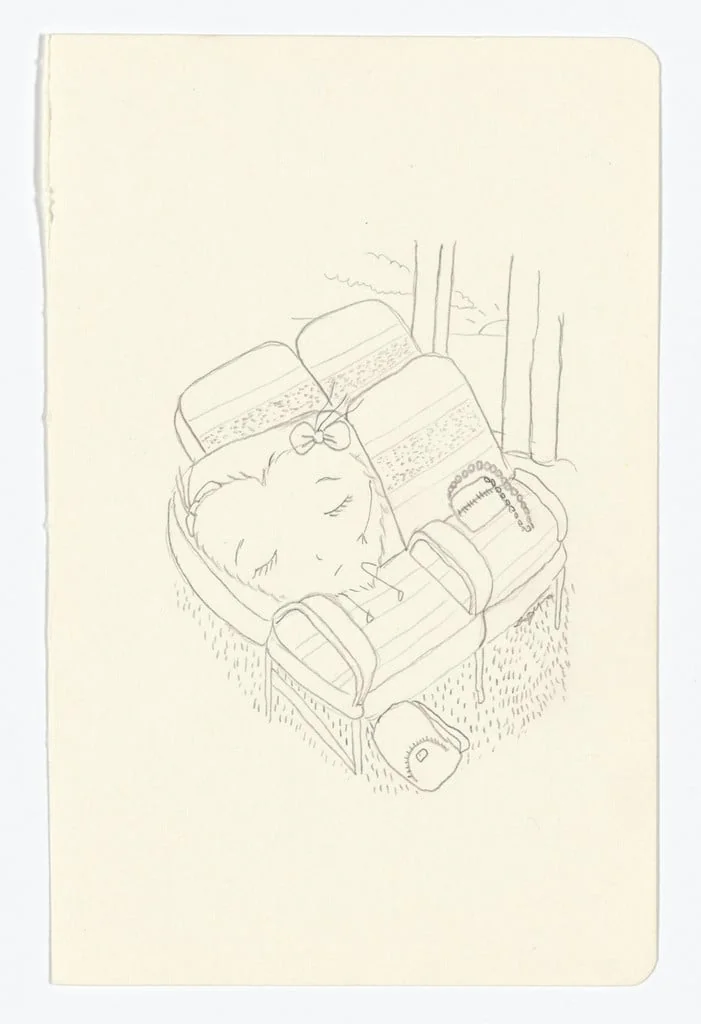 Untitled, by Fernanda Laguna, graphite, 2019