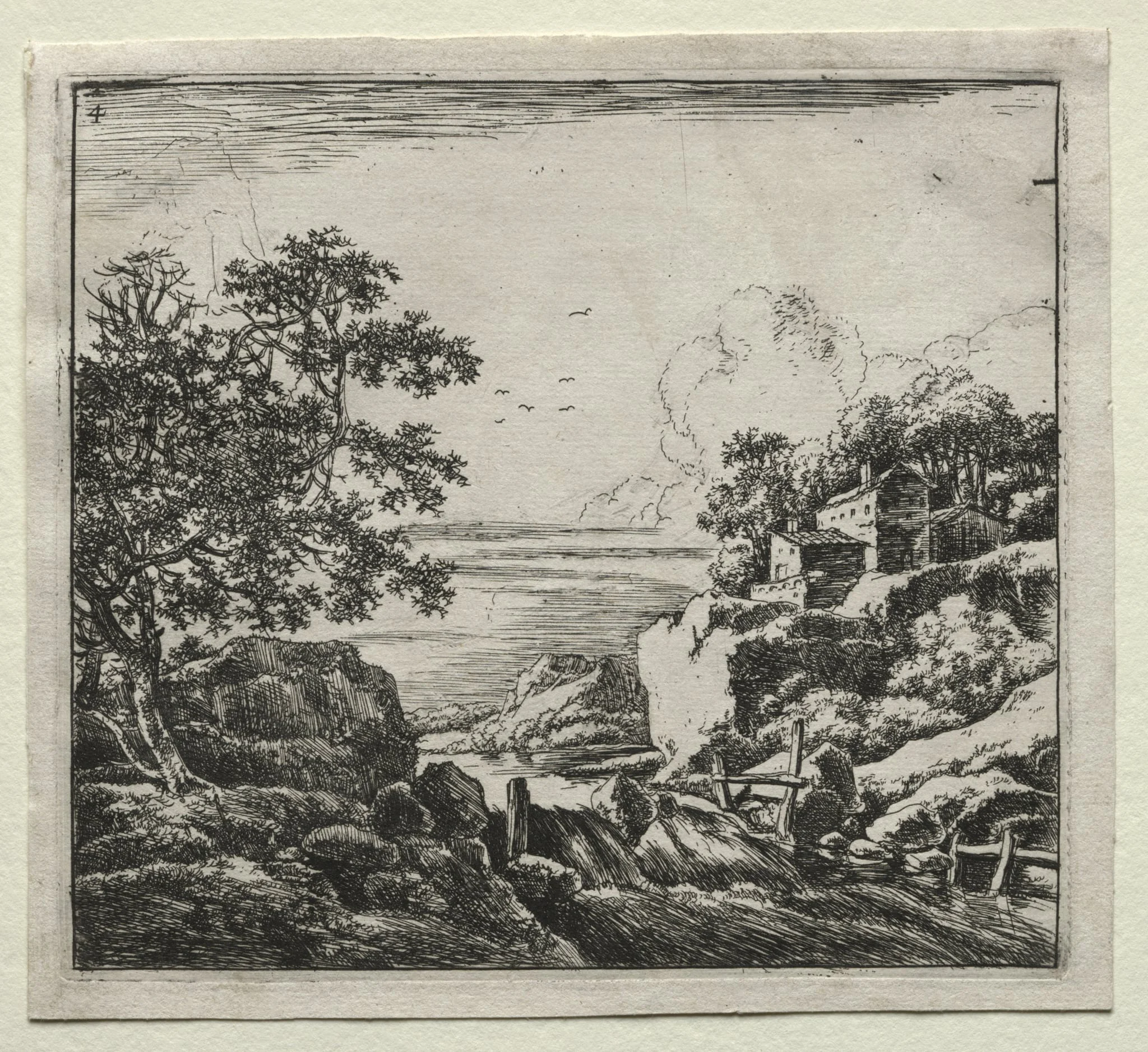 The Waterfall, by Herman Naiwinx, 1646