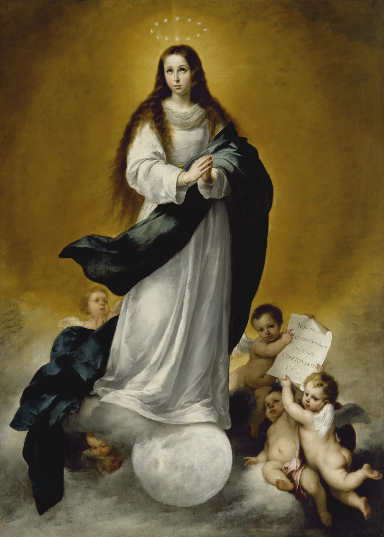 The Virgin of the Immaculate Conception, by Bartolomé Esteban Murillo, oil, 1670