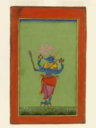 Varaha, the third avatar of Vishnu