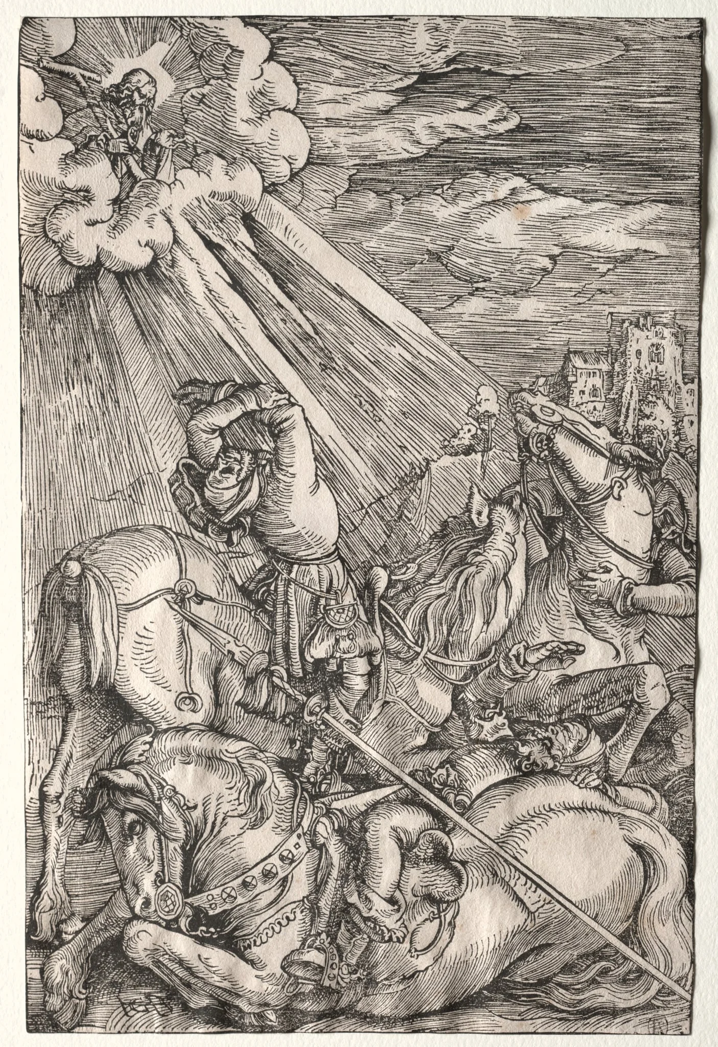 The Conversion of St. Paul, by Hans Baldung Grien, 1516