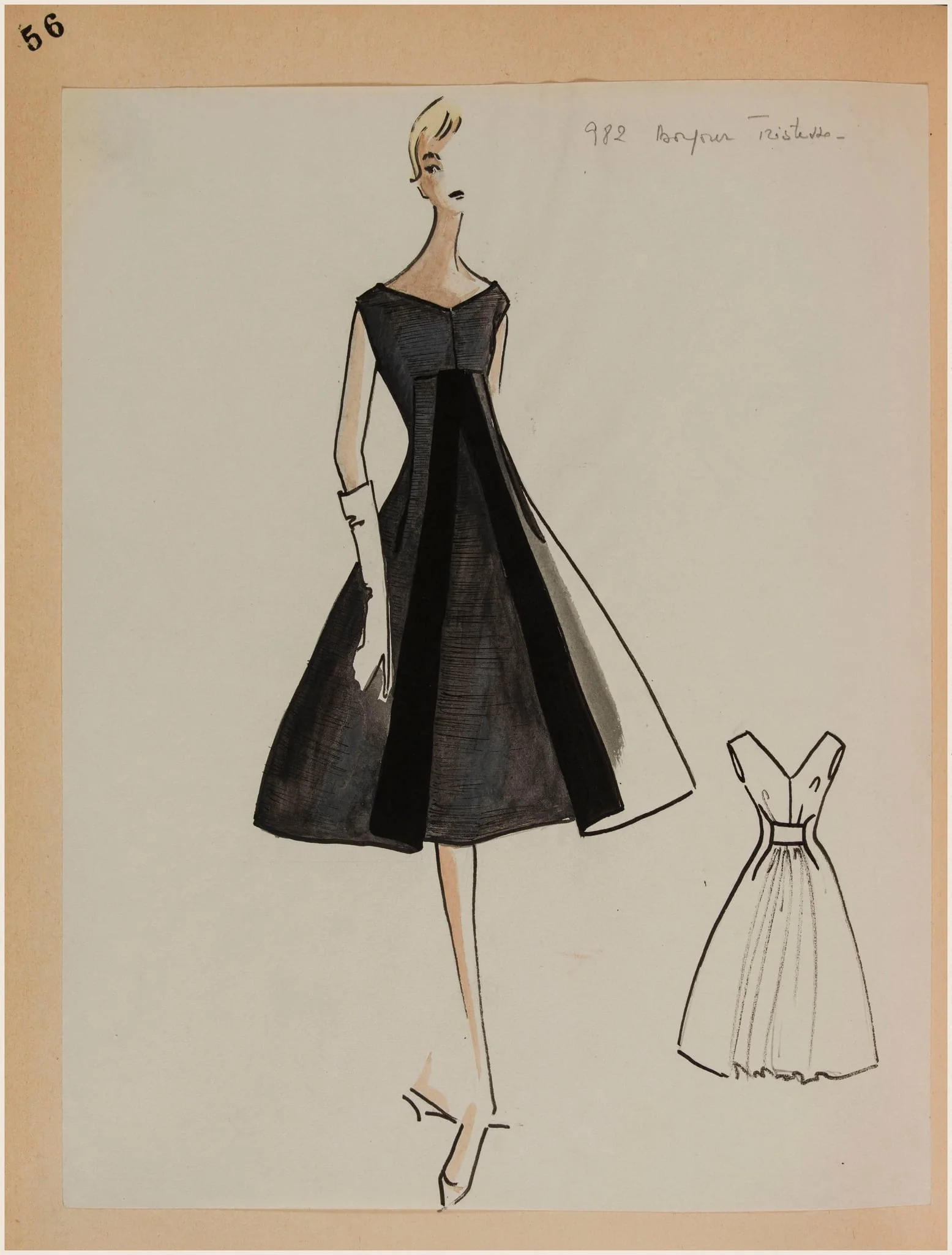 Bonjour tristesse, by Marie-Louise Carven, 1958