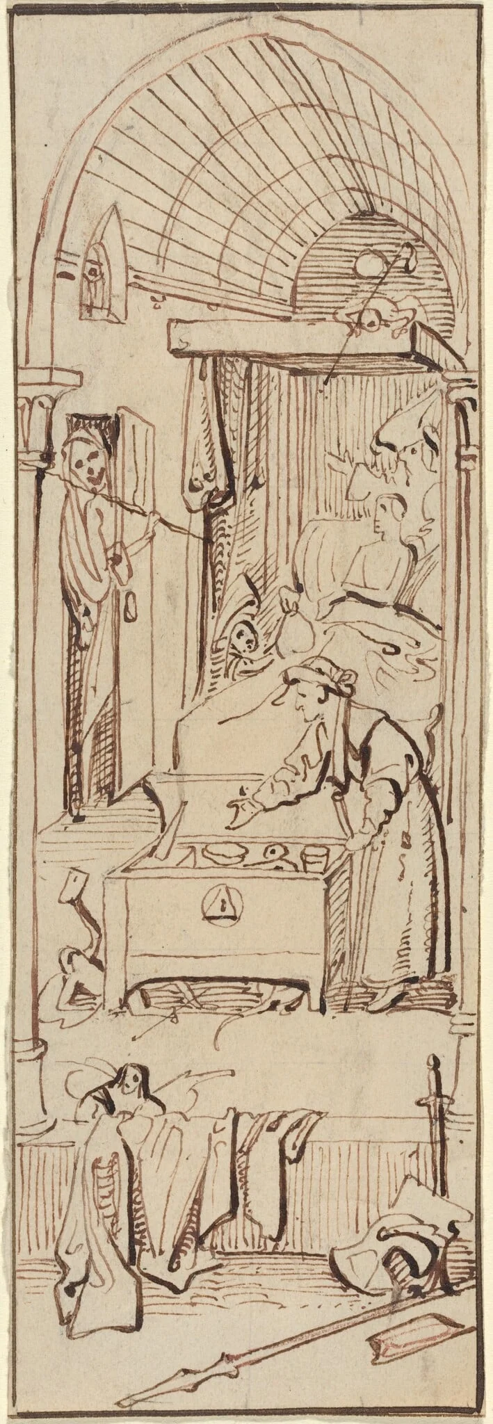 The Death of the Miser