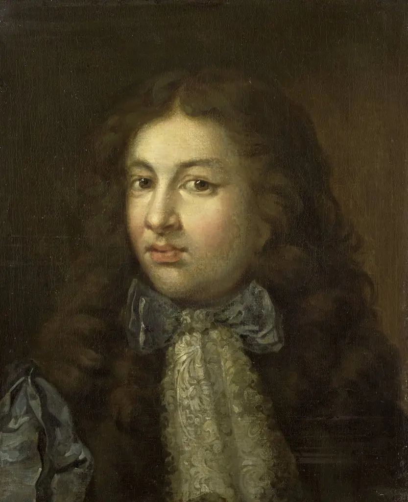 Portrait of Thedoor Netscher (1661-1728), the painter's oldest son