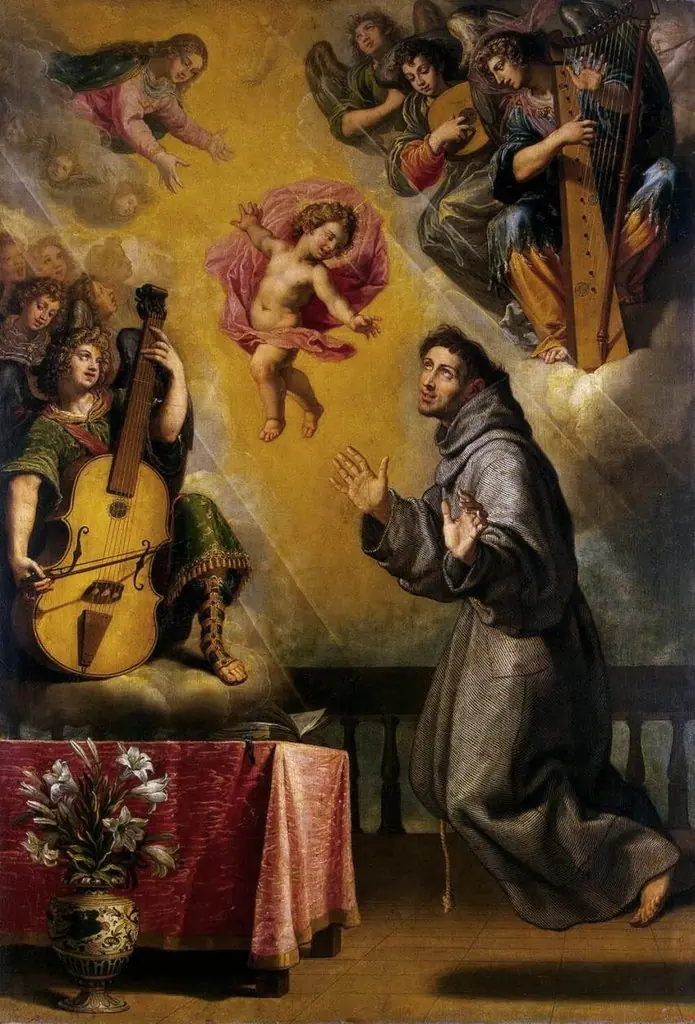 Vision of St Antony of Padua