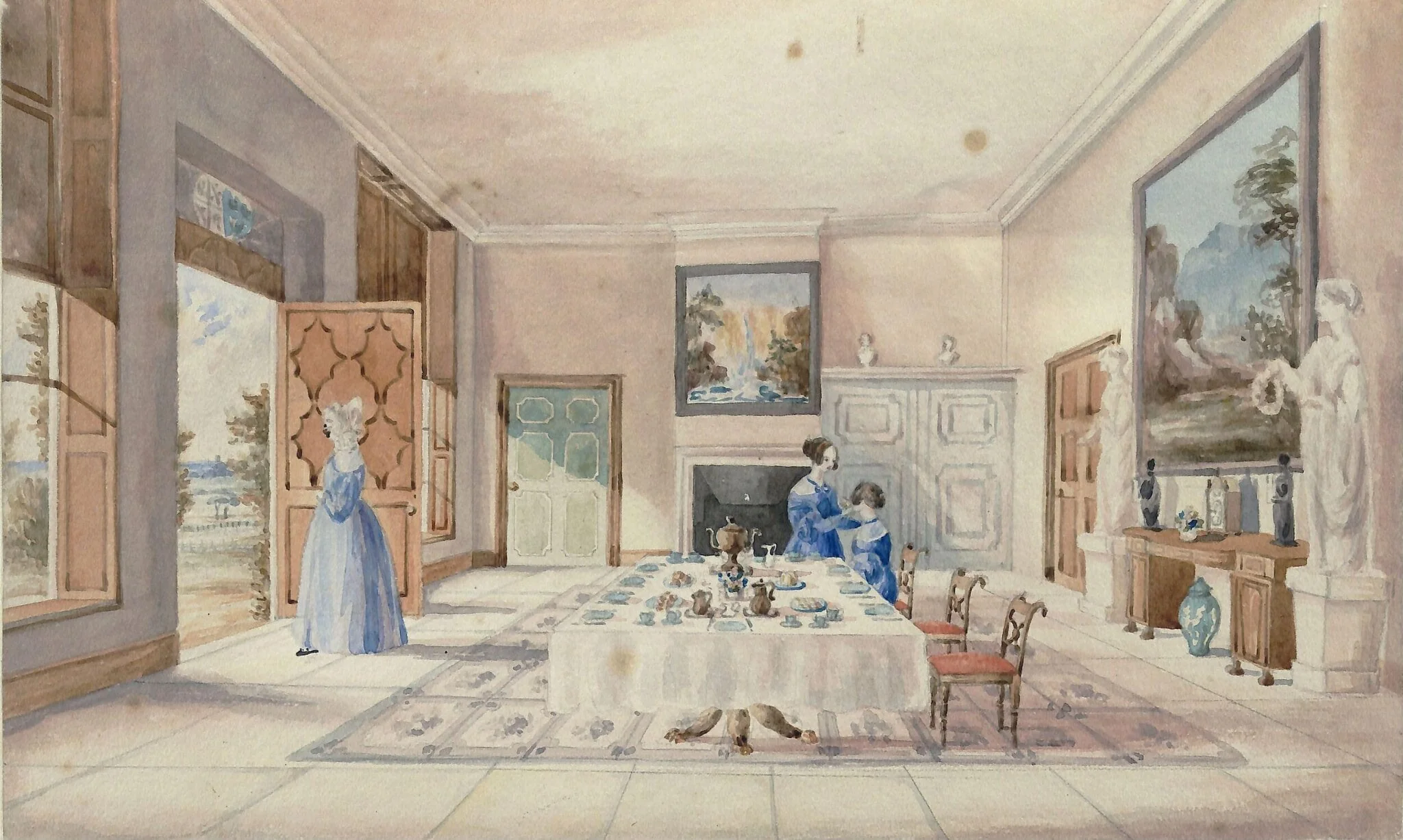 View of the Hall, Woodton Hall, Norfolk