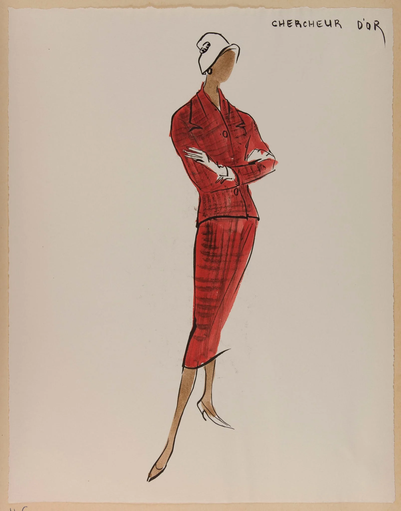 Chercheur d'or, by Marie-Louise Carven, 1956