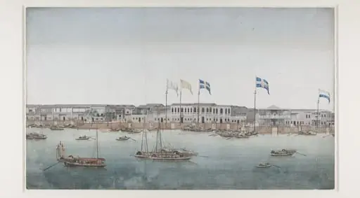 a view of the Canton waterfront