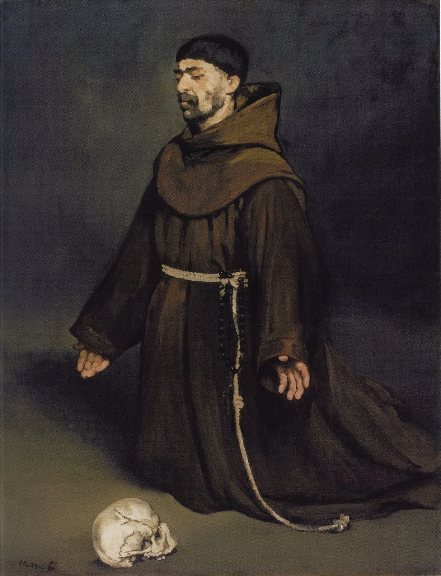 Monk in Prayer