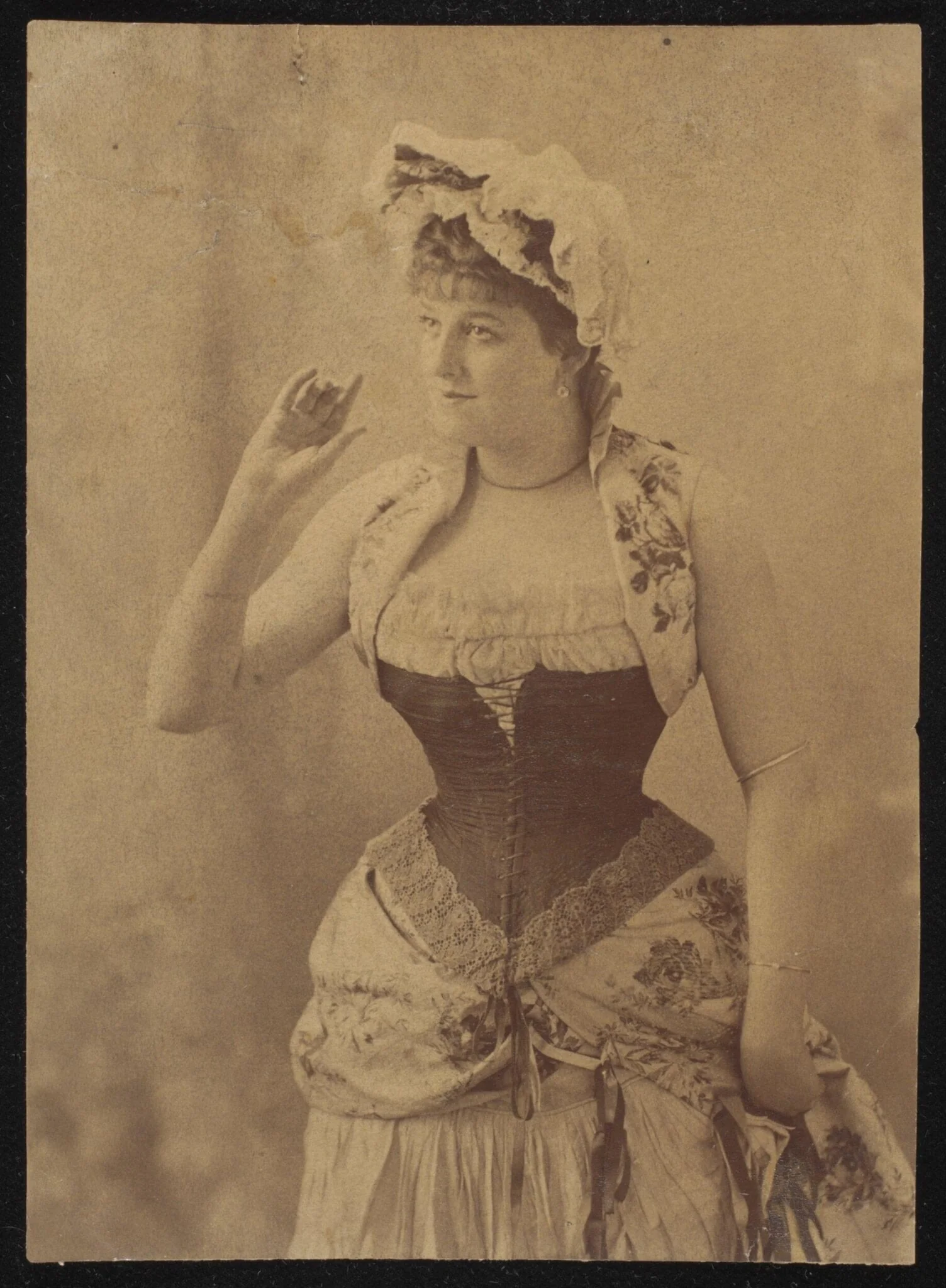 Guy Little Theatrical Photograph, by Boning & Small, photographic, 1880