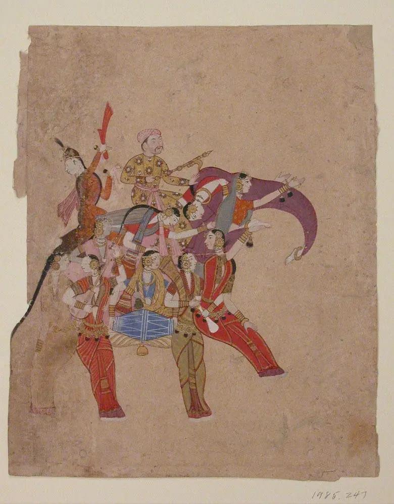 Composite Elephant - Deccan Painting Early 17th Century