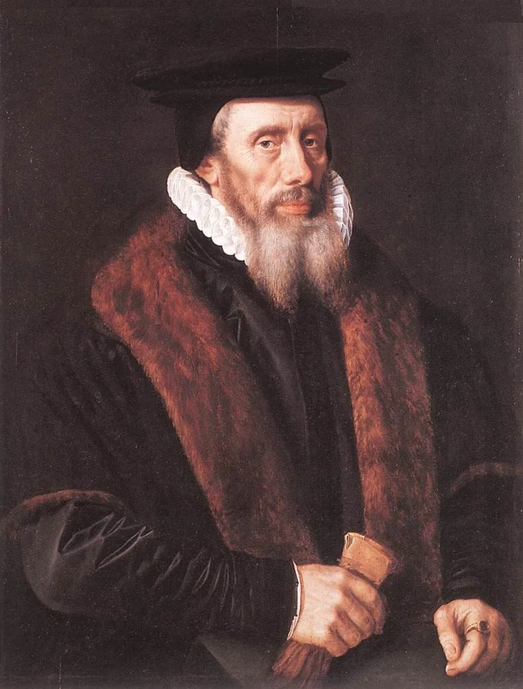 Portrait of a Man, by Adriaen Thomasz. Key, oil, 1590