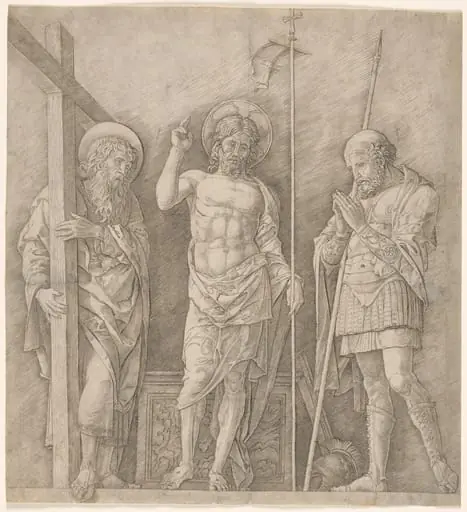 The Risen Christ Between Saints Andrew and Longinus