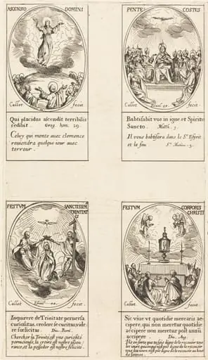 Ascension; Pentacost; Trinity; Corpus Christi