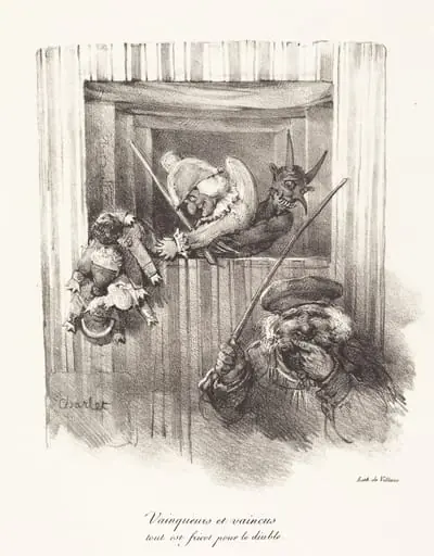 Vainqueurs et vaincus, tout est fricot pour le diable (The Vanquishers and the Vanquished, All Food for the Devil)