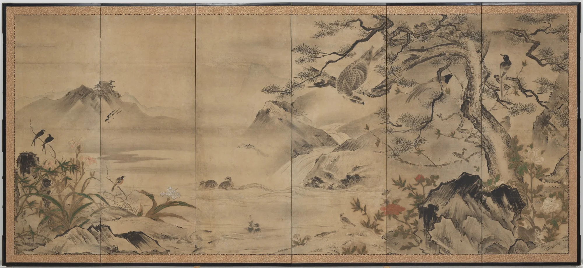 Flowers and Birds