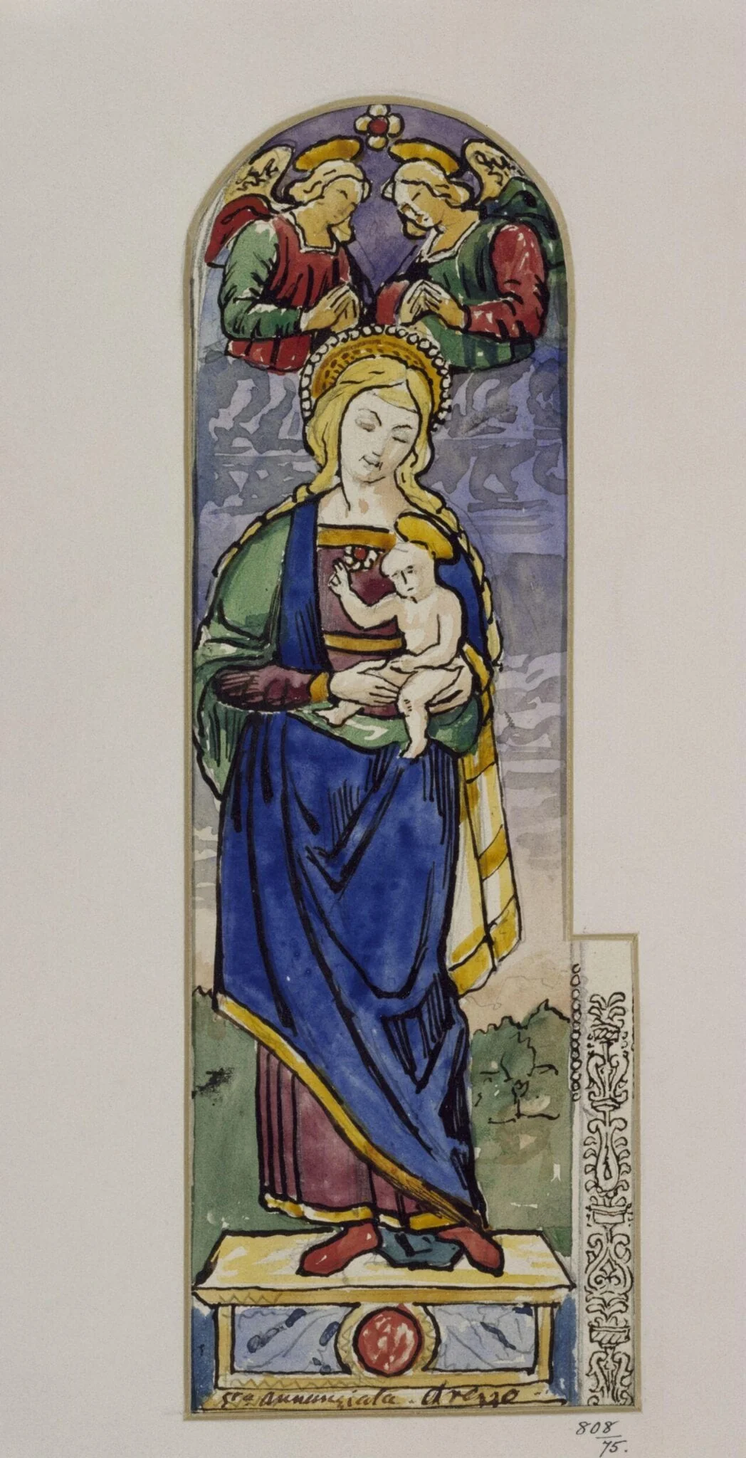Untitled, by John Burley Waring, 1840