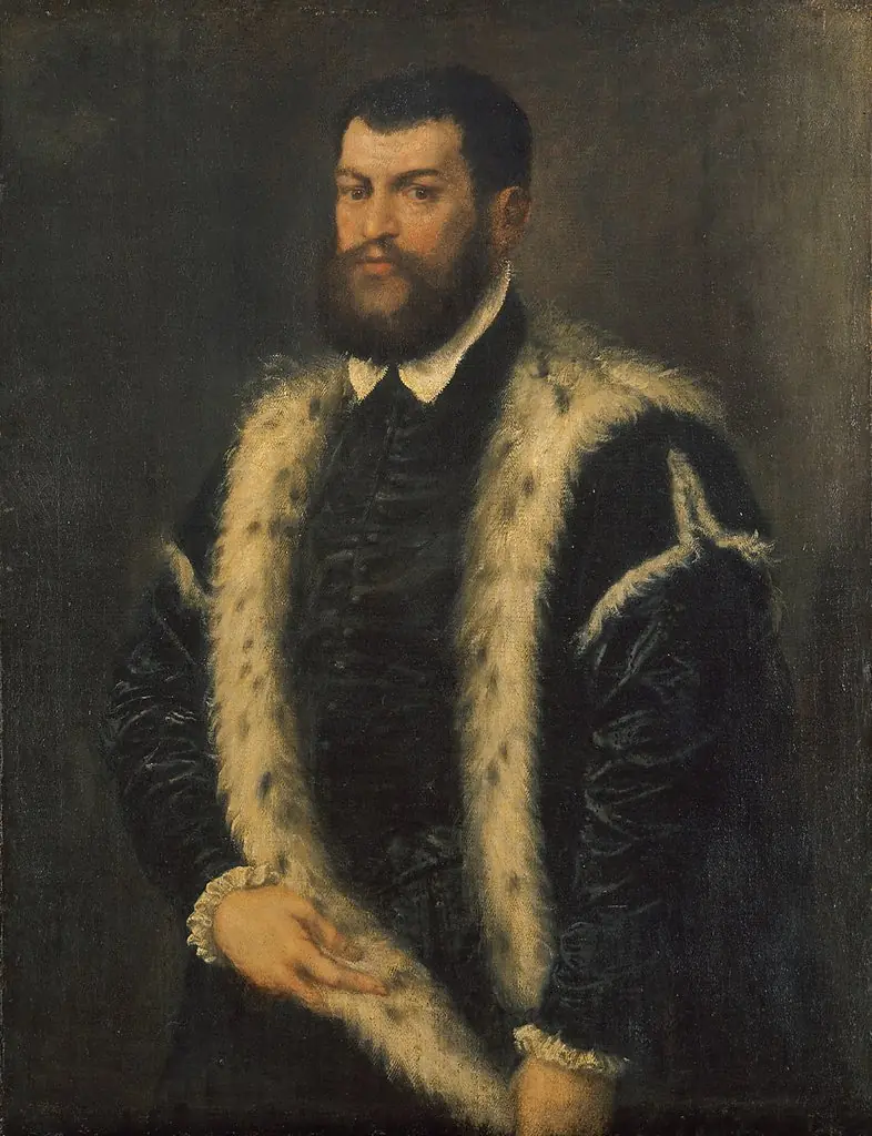 Man with Ermine Coat